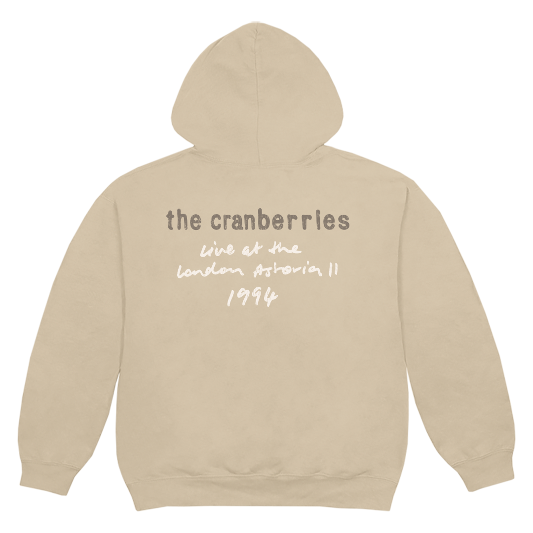 The Cranberries - The Cranberries - Live At The London Astoria Tan Hoodie