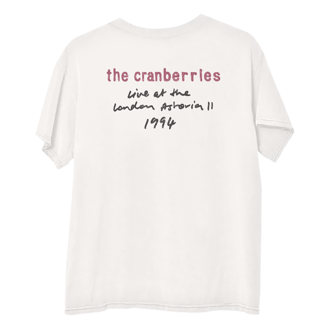 The Cranberries - The Cranberries - Live At The London Astoria White Graphic T-Shirt