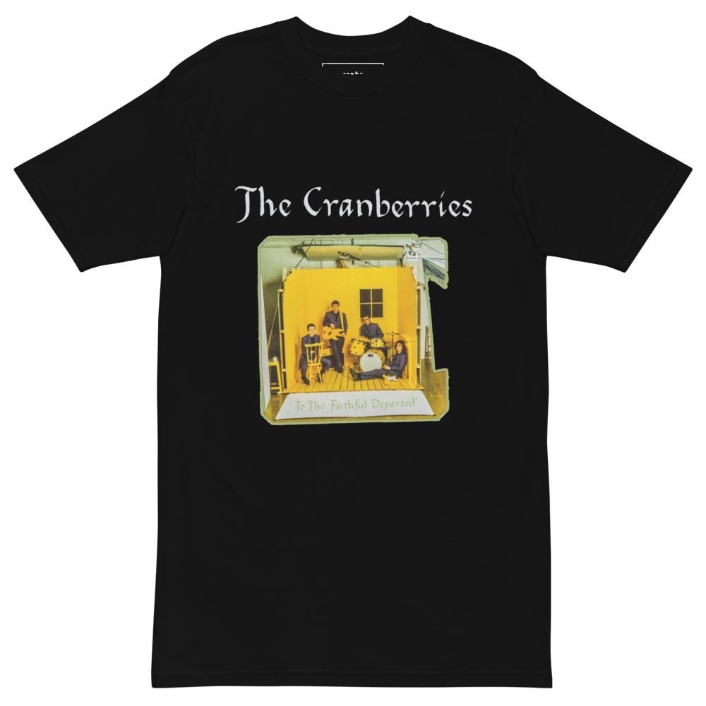 The Cranberries - Faithfully Departed Photo Black T-Shirt