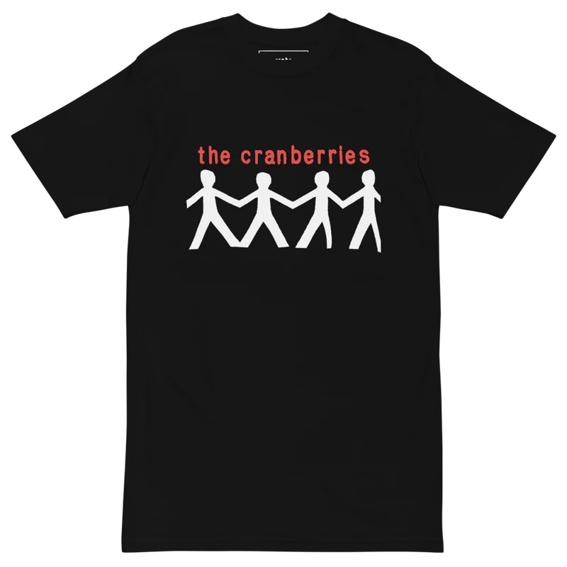 The Cranberries - The Cranberries Stickman Black T-Shirt