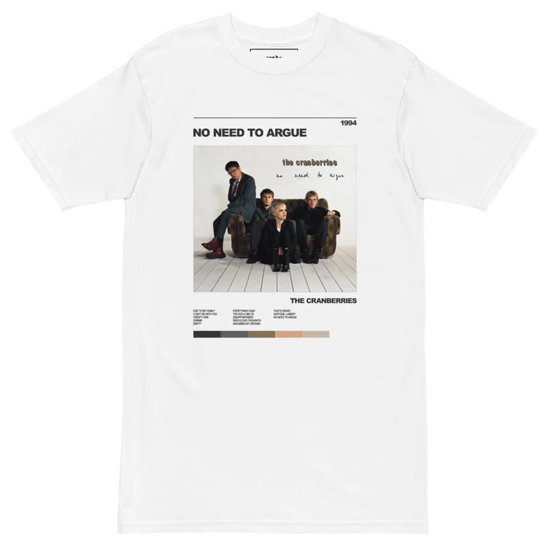 The Cranberries - No Need To Argue Poster T-Shirt